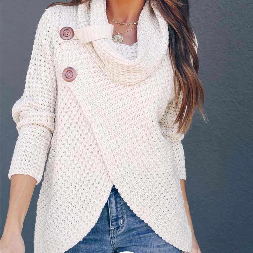 Loose Turtleneck Sweater